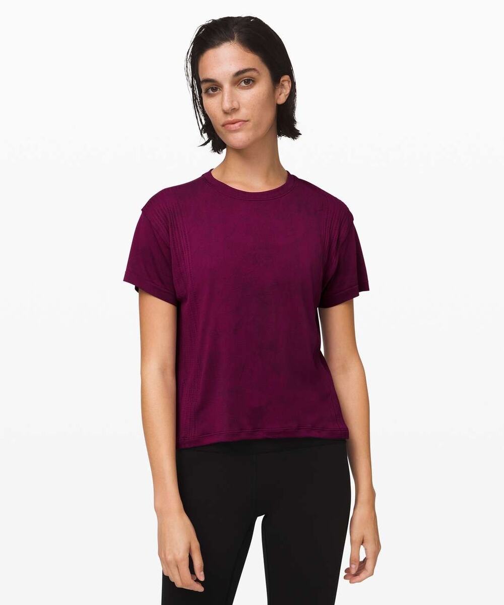 Lululemon Train to Be Short Sleeve Shirt